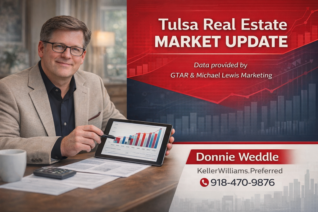Tulsa real estate market update from Donnie Weddle Keller Williams Preferred